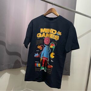 Mind Games Graphic Tee - Navy